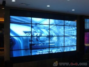 河北石家莊55寸超窄邊液晶拼接屏 5.3毫米拼縫的創新技術應用